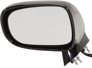 Power Mirror for Lexus ES350 2007, Left (Driver) Side, Manual Folding, Heated, Paintable, with Memory Function, without Auto Dimming, Blind Spot Detection, and Signal Light, Replacement