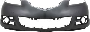 Front Bumper Cover for Mazda 3 2004-2006 Sedan, Primed (Ready to Paint), Sport Type, Replacement