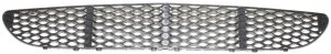 Front Bumper Grille for Mercedes Benz E-Class 2005-2006, Center Textured Black, Sedan/Wagon, Suitable for E350 without Sport and Appearance Package, E320 CDI Model, Replacement