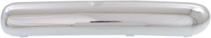 Front Bumper Molding for COOPER 2002-2004 Base Model, Left (Driver), Outer Cover, Chrome Plastic, Replacement