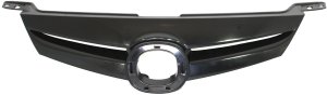Sport Type Grille for MAZDA 6 2006-2008, Textured Black Shell and Insert, Without Turbo, Replacement