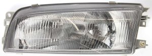 Headlight Assembly for Mitsubishi Mirage 1997-2001 Sedan, Left (Driver), Halogen Light, Replacement
