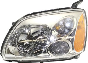 Headlight Assembly for 2005-2007 Mitsubishi Galant, Left (Driver), Halogen, SE Model, Replacement