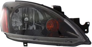 Headlight Assembly for Mitsubishi Lancer 2004-2007, Right (Passenger) Side, Halogen, Sedan/Wagon, Excludes Evolution Model, Replacement
