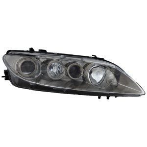 Headlight Lens and Housing for 2003-2005 Mazda 6, Right (Passenger), Without Fog Lights, Replacement