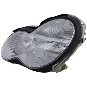 Headlight Assembly for Mercedes-Benz C-Class Sedan/Wagon 2001-2004, Left (Driver), Halogen, Replacement