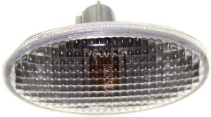 Front Side Marker Light Assembly for Mazda 3 2004-2011, Mazda 2 2011-2014, Right (Passenger)=Left (Driver), Side Repeater, Replacement