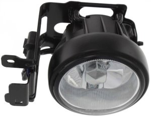 Front Fog Light Assembly for 2000-2004 Mitsubishi Montero Sport, Left (Driver) Side, Replacement