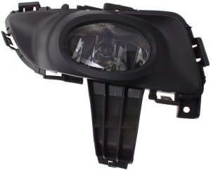 Front Fog Light Assembly for Mazda 3 Sedan 2004-2006, Right (Passenger), Standard Type, Replacement