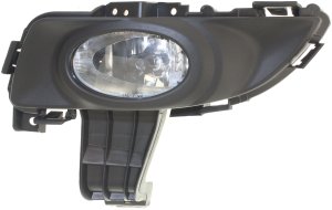 Front Fog Light Assembly for Mazda 3 Sedan, Standard Type, Left (Driver) Side, 2004-2006, Replacement