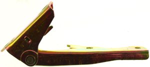Hood Hinge for Mitsubishi Eclipse 2000-2012, Galant 1999-2012, Left (Driver), Convertible/Hatchback, Replacement