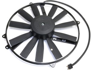 Radiator Fan Blade/Motor Assembly for Mercedes-Benz E-Class 1986-1989, 1991-1993, Sprinter 2003-2006, Auxiliary, Replacement