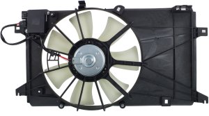 Radiator Fan Assembly with Control Module for 2006-2010 Mazda 5, Replacement