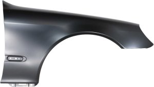 Front Fender Primed (Ready to Paint) for Mercedes-Benz S-CLASS (220 Chassis) 2000 - 2006, Right (Passenger), Replacement