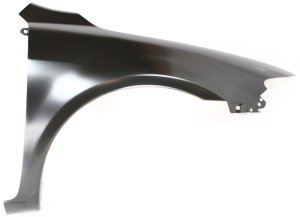 Front Fender for Mazda 6 2003-2008, Right (Passenger), Primed (Ready to Paint), Without Turbo, Without Spoiler, Without Signal Light and Molding Hole, Replacement