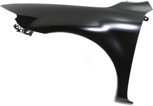Front Fender for Mazda 6 (2003-2008), Left (Driver) Side, Primed (Ready to Paint), Without Turbo, Without Spoiler, Without Signal Light and Molding Hole, Replacement