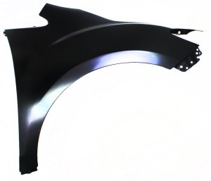 Front Fender for Mazda CX-7 (2007-2012), Right (Passenger) Side, Primed (Ready to Paint), Steel, Replacement