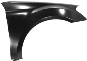 Front Fender for Mercedes-Benz ML-Class 2006-2011, Right (Passenger) Side, Primed (Ready to Paint), Steel, Replacement