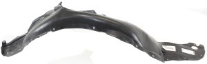 Front Fender Liner for Mazda 6 2003-2004, Right (Passenger), Without Spoiler Holes, Replacement