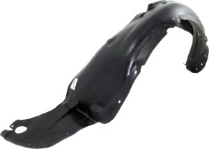 Front Fender Liner for Mazda 6 2003-2004, Left (Driver), Without Spoiler Holes, Replacement
