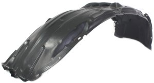 Front Fender Liner for Mazda 5, Model Years 2006-2010, Right (Passenger) Side, Replacement
