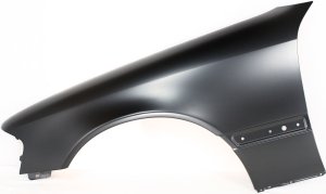 Front Fender for Mercedes-Benz C-Class (1994-2000), Left (Driver), Primed (Ready to Paint), Fits (202) Chassis, Replacement