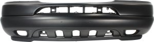 Front Bumper Cover for Mercedes-Benz ML320 1998-2001/ML430 1999-2001, Primed (Ready to Paint), Base Package, without Under Shields, Replacement