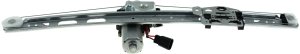 Power Rear Window Regulator with Motor for Mercedes-Benz ML-Class 2004-2005, Right (Passenger), (163) Chassis, Replacement