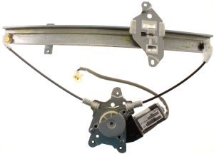 Power Rear Window Regulator with Motor for 2002-2003 Mitsubishi Lancer, Fits Left (Driver), Suitable for ES/LS/OZ Rally Models, Replacement