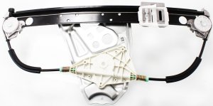 Power Rear Window Regulator for Mercedes-Benz S-Class (2000-2006), Right (Passenger) Side, w/o Motor, (220) Chassis, Replacement