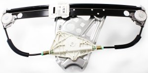 Power Rear Window Regulator for Mercedes-Benz S-Class 2000-2006, Left (Driver), Without Motor, (220) Chassis, Replacement