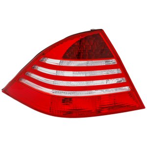Tail Light for Mercedes-Benz S-Class 2003-2004, Left (Driver), Lens and Housing, From VIN A322444, (220) Chassis, Replacement