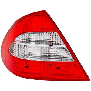 Tail Light for Mercedes-Benz E-Class Sedan 2007-2009, Left (Driver), Lens and Housing, Halogen, without Appearance Package, Replacement