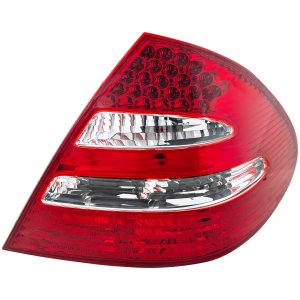 LED Tail Light for Mercedes E-Class Sedan 2003-2006, Right (Passenger) Side, Lens and Housing, with Appearance Package, Replacement