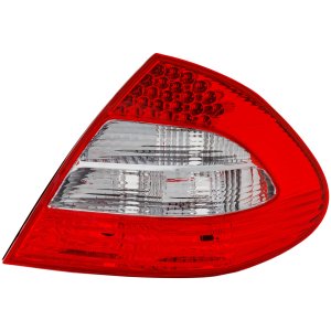LED Tail Light for Mercedes-Benz E-Class Sedan 2007-2009, Right (Passenger), Lens and Housing, with Appearance Package, Replacement
