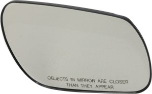 Mirror Glass Replacement for Mazda 3 (2004-2009) and Mazda 6 (2006-2008) Right (Passenger) Power, Non-Heated, Hatchback/Sedan, Mazda 6 with Turbo, with Backing Plate