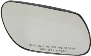 Manual Mirror Glass with Backing Plate for MAZDA 3 (2004-2009), Right (Passenger), Non-Heated, Replacement