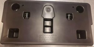 2019 - 2025 Mazda 3 Front Bumper License Bracket