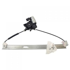 Front Door Glass Regulator with Motor for 2007 - 2015 Mazda CX-9, Right (Passenger),  TD1158590A-PFM, Power Window Assembly, Replacement