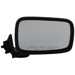 Manual Adjust, Manual Folding, Right (Passenger) Side Mirror for 1986-1993 Mazda Pickup, Non-Heated, Paintable, Replacement