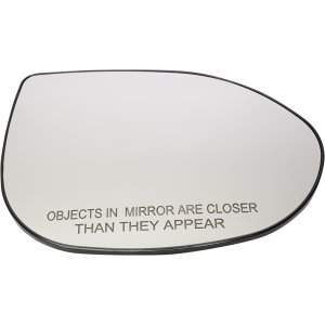 Mirror Glass for Mazda 6 2009-2013, Right (Passenger), Non-Heated, with Backing Plate, without Signal Light and Puddle Light, Replacement