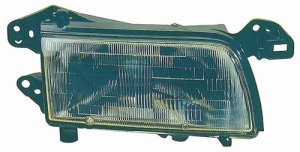 Left (Driver) Front Headlight Assembly Replacement for 1989 - 1995 Mazda MPV, Housing/Lens/Cover, Composite,  8BL151040A, Replacement