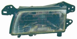 Right (Passenger) Headlight Assembly for 1989 - 1995 Mazda MPV, Front Headlight Assembly Replacement Housing, Lens, Cover, Composite;  8BL151030A, Replacement