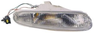 Right (Passenger) Parking Light Assembly for 1990 - 1997 Mazda Miata, Park/Signal Combo, OEM Part: 8BN151060, Replacement