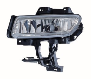 Fog Light Assembly for 2007 - 2009 Mazda 3, Right (Passenger) Side Replacement Housing/Lens/Cover, Naturally Aspirated,  BAP851680B, Replacement