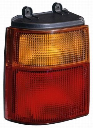 Left (Driver) Rear Tail Light Assembly Outer for 1989 - 1995 Mazda MPV, Replacement on Quarter Panel,  LA0151180C