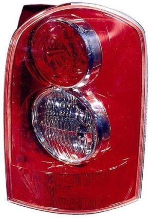 Right (Passenger) Side Tail Light Lens for 2004 - 2006 Mazda MPV, Without Rocker Moldings, OEM Replacement: LE4351170B