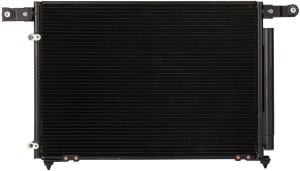 A/C Condenser for 2000 - 2001 Mazda MPV,  LC7061480B, Replacement