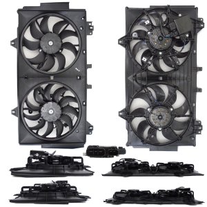 2011 - 2013 Mazda 6 Radiator Cooling Fan Assy