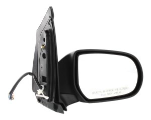 Power Mirror for MPV 2000-2006, Right (Passenger) Side, Manual Folding, Heated, Textured, Replacement